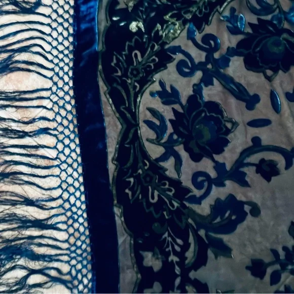 Burnout velvet wrap - Picture 5 of 5